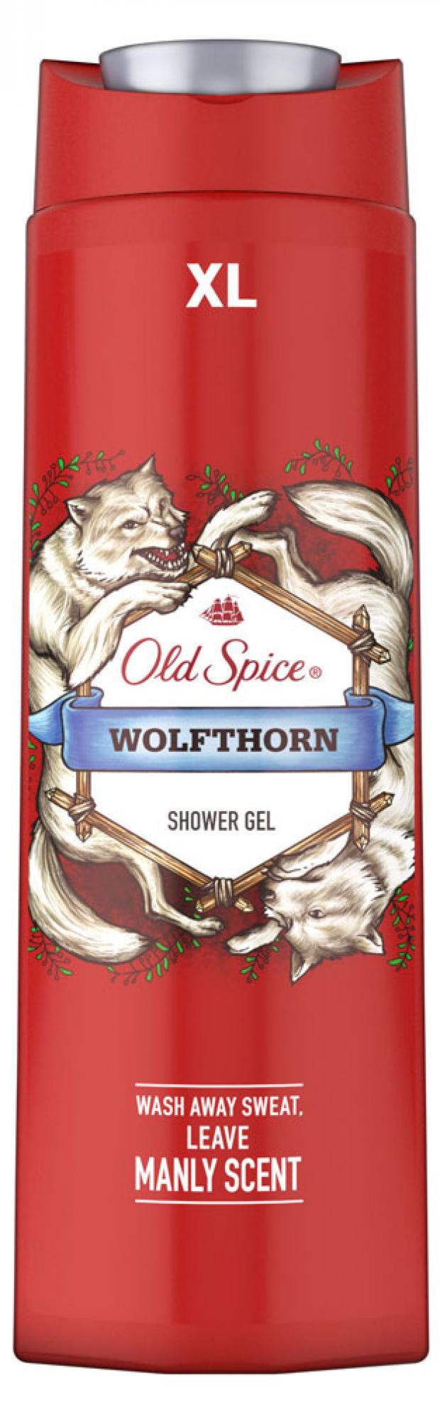 фото Гель для душа old spice wolfthorn дикий аромат, 400 мл