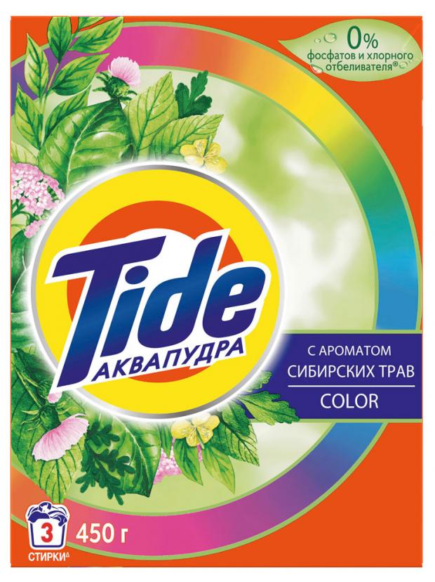 фото Стиральный порошок tide сибирские травы color, 450 г