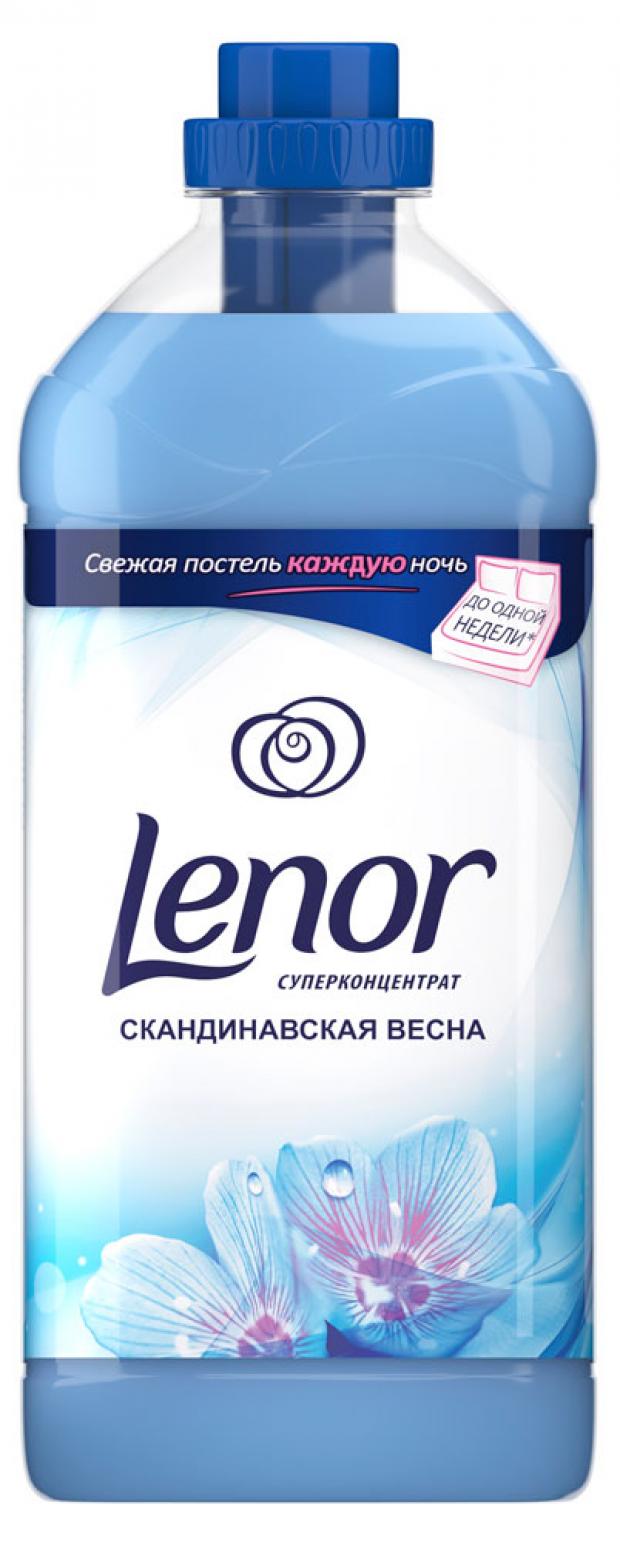 фото Кондиционер для белья lenor скандинавская весна, 2 л