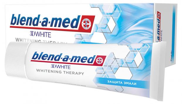 

Зубная паста Blend-a-med 3D White Therapy Защита эмали, 75 мл