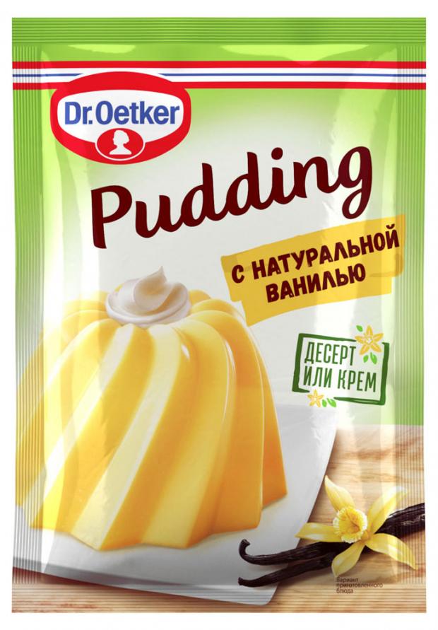 фото Пудинг dr.oetker с натуральной ваилью, 35 г