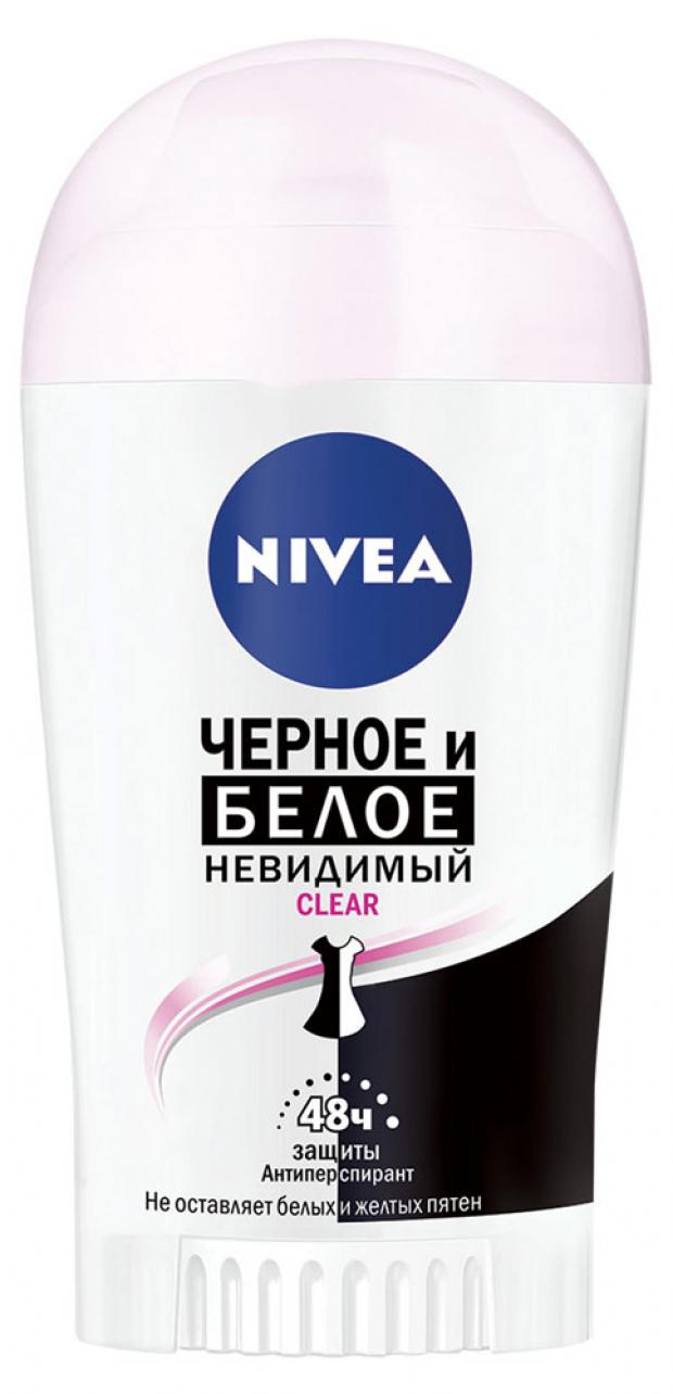 фото Дезодорант стик nivea clear невидимая защита, 40 мл