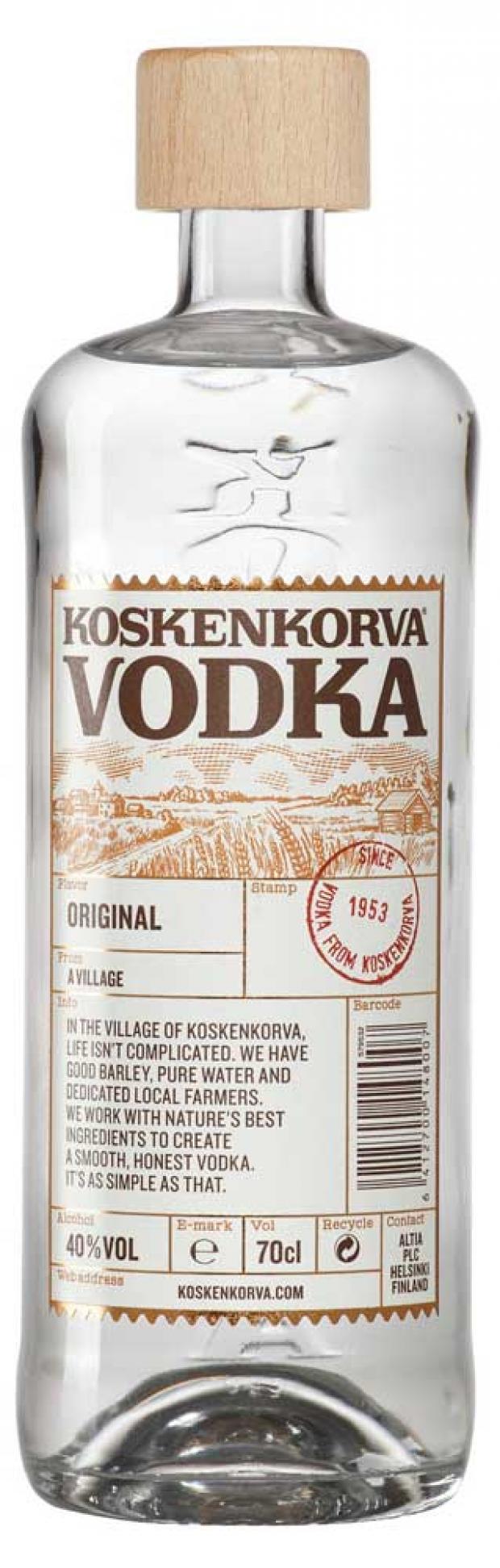 фото Водка koskenkorva original финляндия, 0,7 л