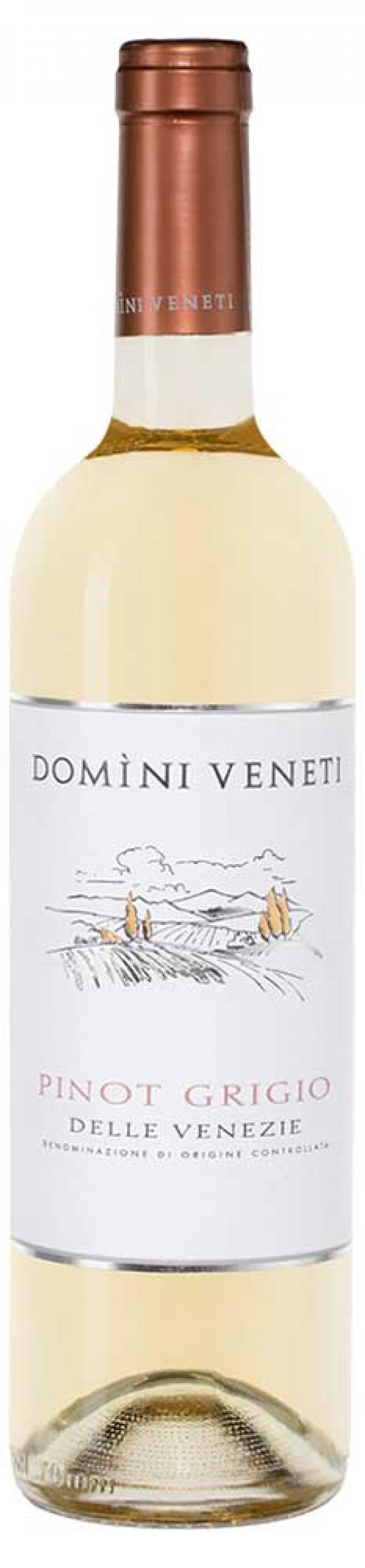 фото Вино domini veneti pinot grigio белое полусухое италия, 0,75 л