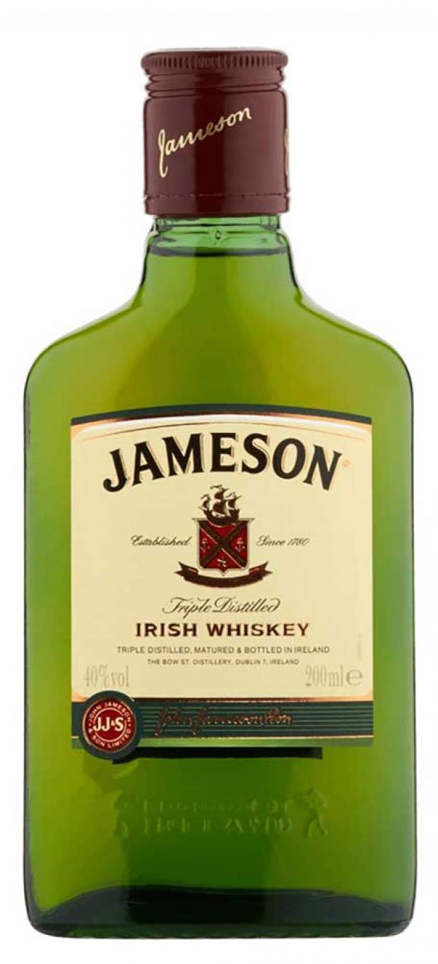 Виски мл. Jameson 200 ml. Виски джемисон 200 мл. Виски ирландский джеймсон 0.2. 