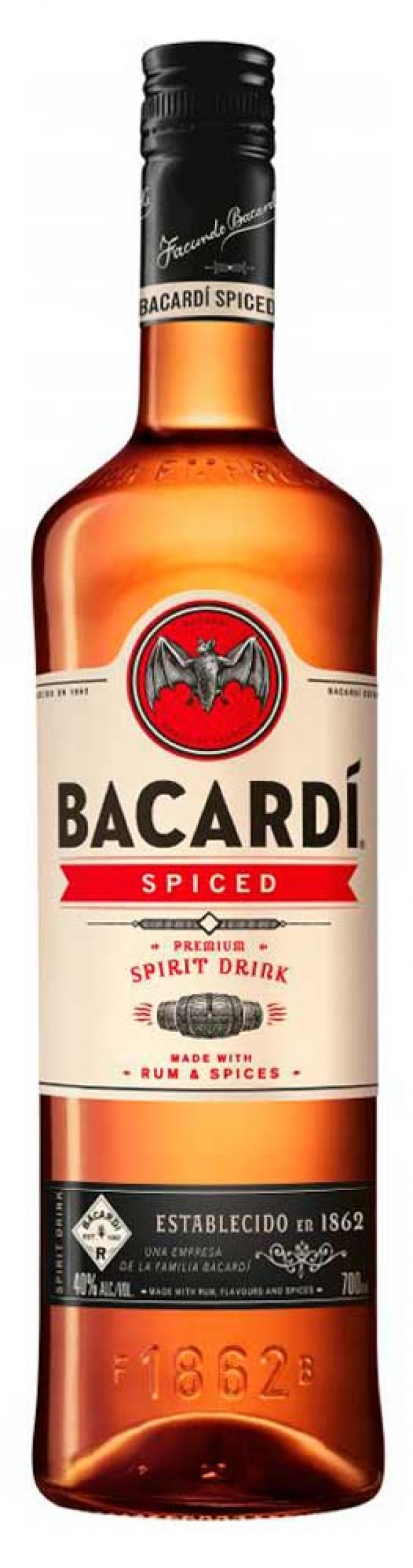 фото Напиток спиртной bacardi spiced италия, 1 л