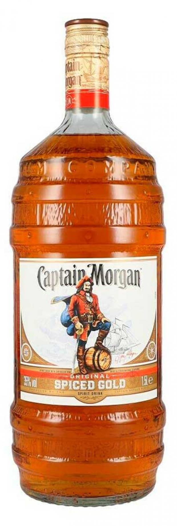 фото Напиток спиртной captain morgan original spiced gold шотландия, 1,5 л