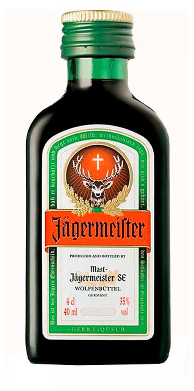 фото Ликер jagermeister германия, 0,04 л