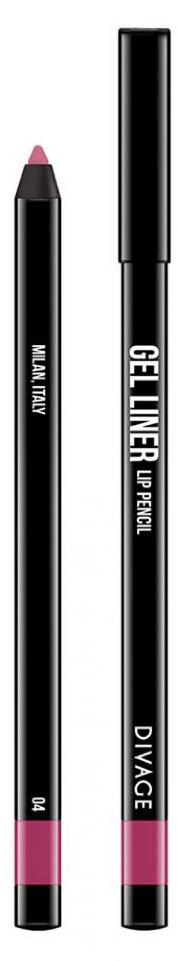 фото Карандаш для губ divage gel liner гелевый тон №04, 2 г