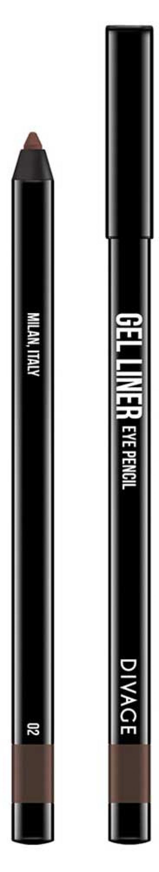 фото Карандаш для глаз divage gel liner гелевый тон № 02, 2 г