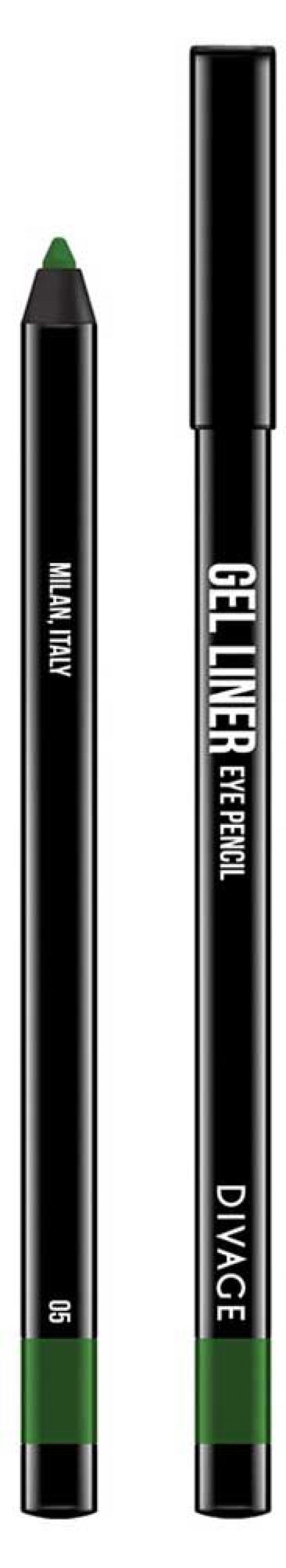 фото Карандаш для глаз divage gel eye liner гелевый тон № 05, 1 шт