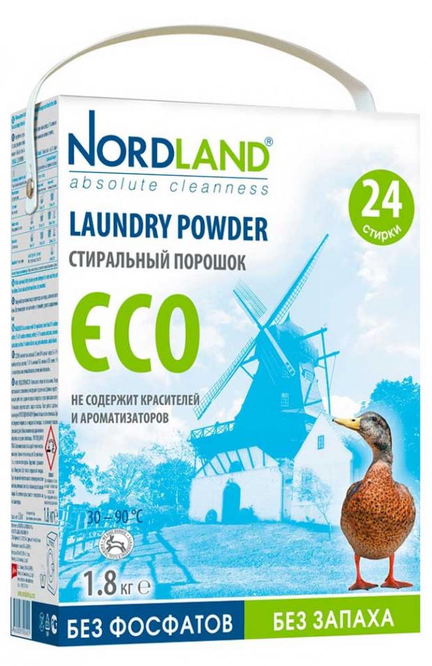 фото Стиральный порошок nordland eco, 1,8 кг norland