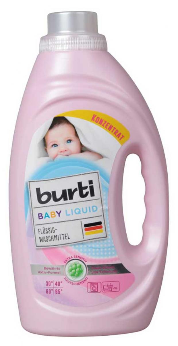 

Гель для стирки детского белья Burti baby Liquid, 1,45 л