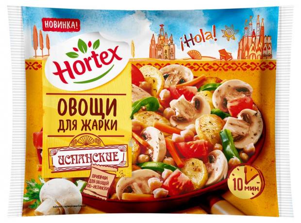 фото Овощи для жарки hortex испанские с приправой, 400 г