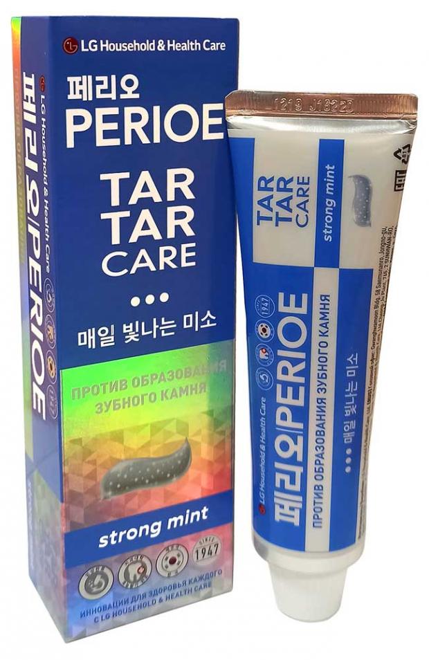 

Зубная паста Perioe Tar Tar Care Strong Mint Сильная мята, 120 г