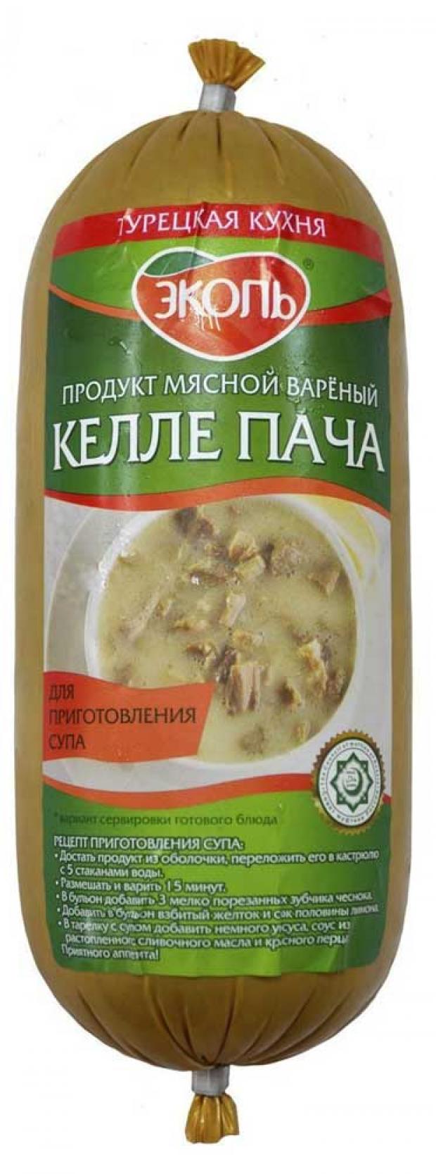 

Продукт мясной вареный «Эколь» Келле Пача, 500 г