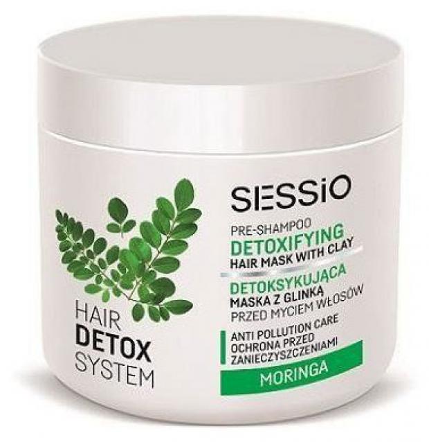 Маска для волос Chantal Sessio Detox Использования перед мытьем головы детоксицирующая, 450 г