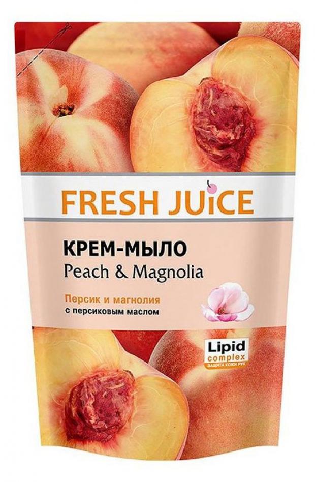 фото Крем-мыло fresh juice peach персик с глицерином, 460 мл