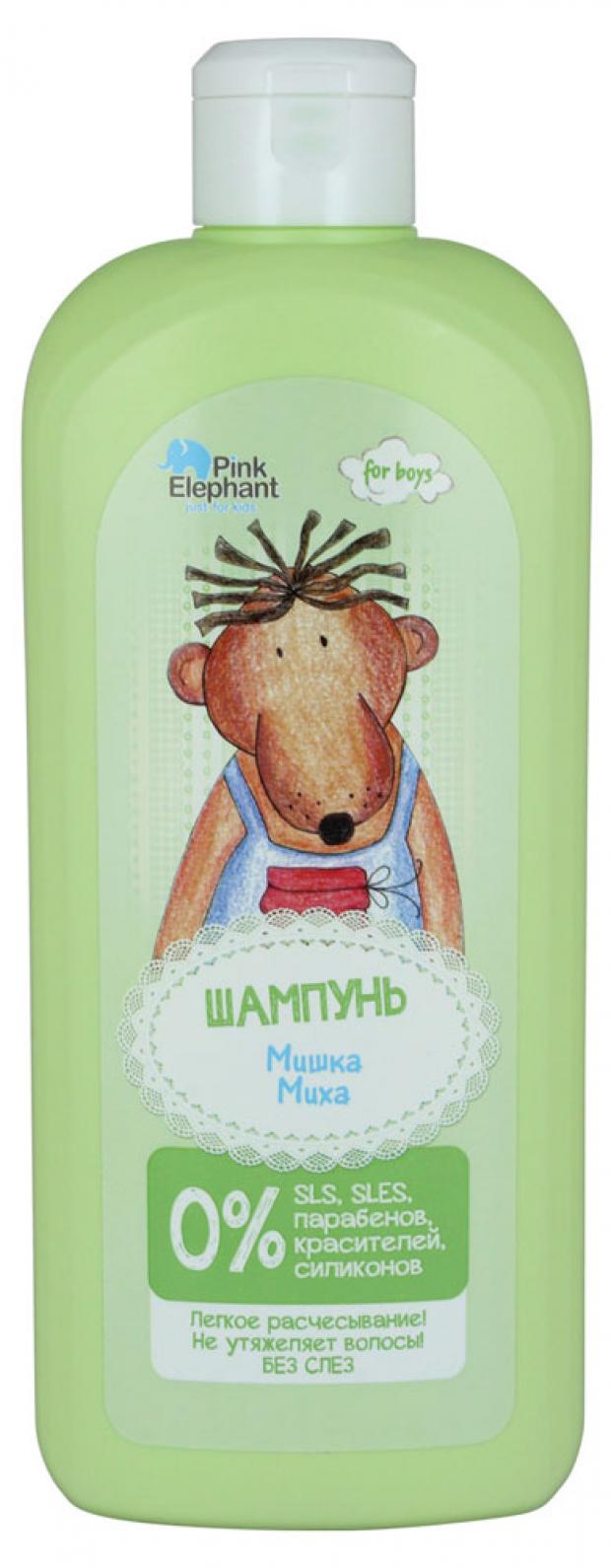 

Шампунь для волос Pink Elephant Мишка Миха, 500 мл