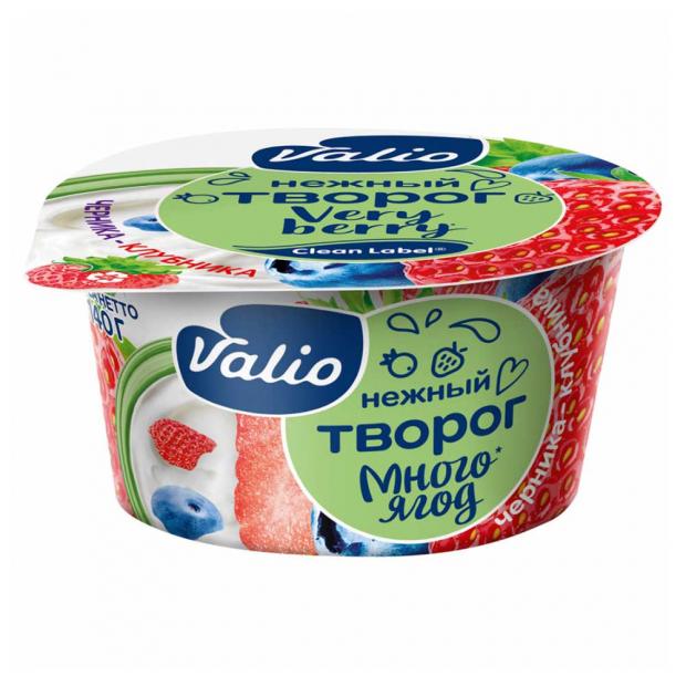 

Творог Valio с черникой и клубникой 3,5%, 140 г