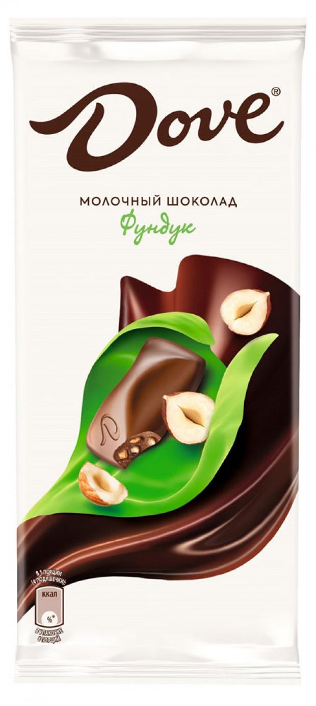 Шоколад молочный Dove Дробленый фундук 90 г 110₽