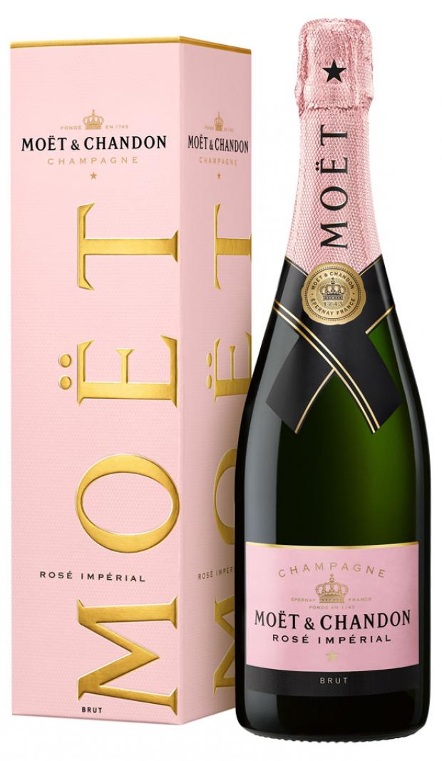 фото Шампанское moet &amp; chandon rose imperial франция, 0,75 л