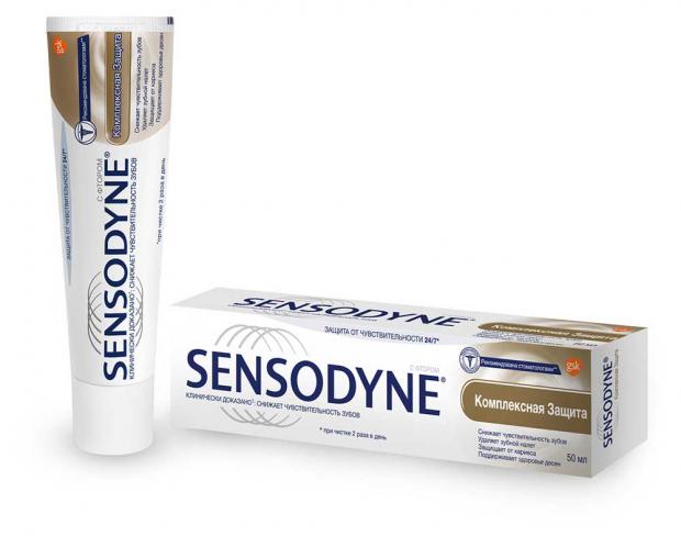 фото Зубная паста sensodyne комплексная защита, 75 мл