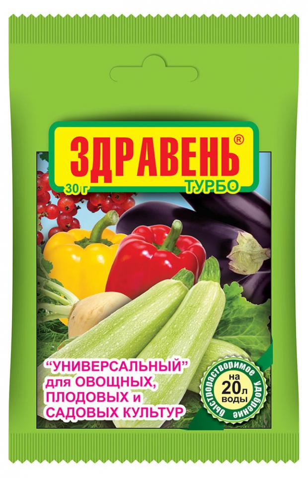 

Удобрение универсальное «Ваше хозяйство» Здравень турбо, 30 г