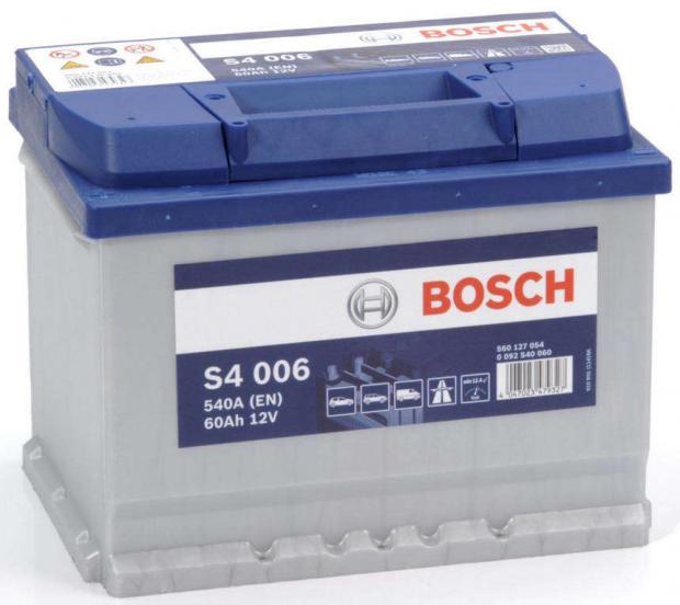 фото Аккумулятор автомобильный bosch 60 a/h