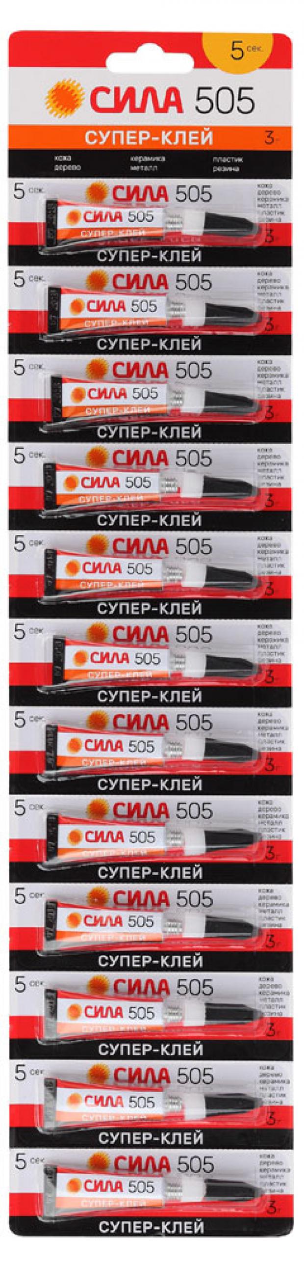 Супер-клей «Сила» 503-3, 3 г