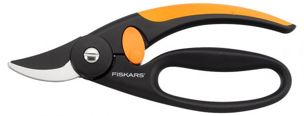 фото Секатор плоскостной fiskars с петлей