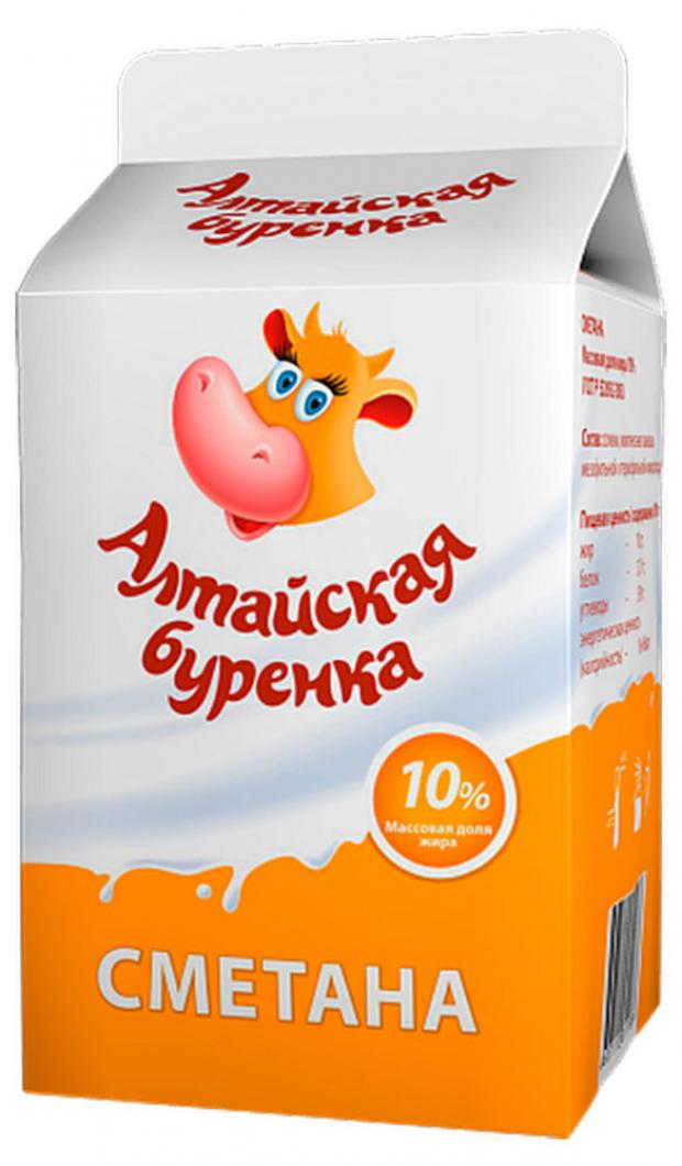 

Сметана «Алтайская буренка» 10%, 450 г