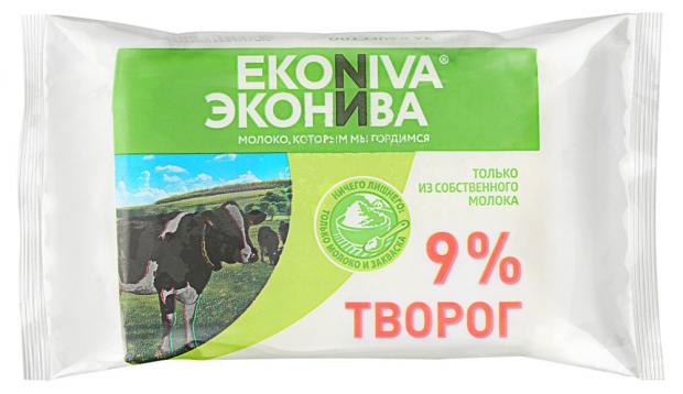 Творог классический «ЭкоНива» 9%, 200 г