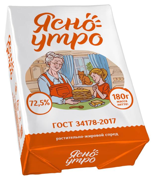 фото Спред «ясно утро» 72,5%, 180 г