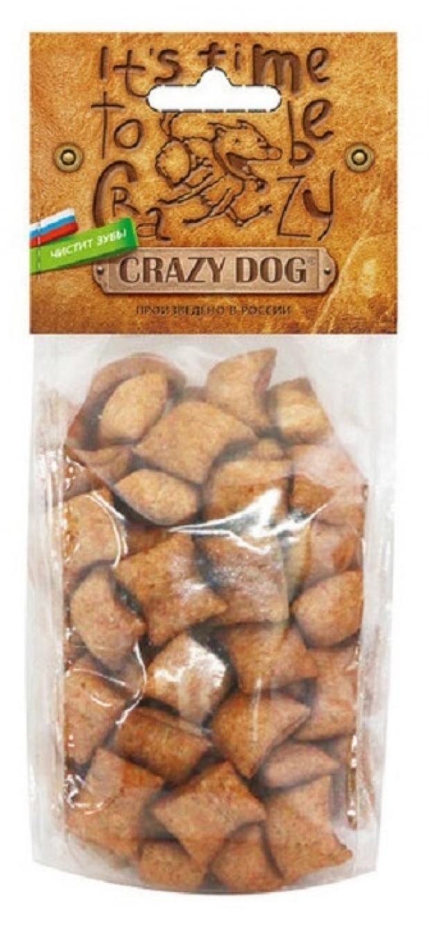 Лакомство для собак Crazy Dog хрустящие подушечки с ягненком, 65 г