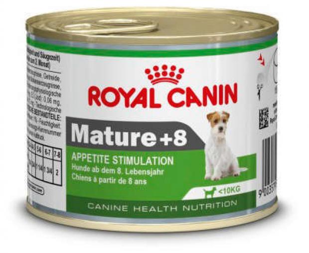 

Консервы для собак Royal Canin Mature +8 для малых пород старше 8 лет, 195 г