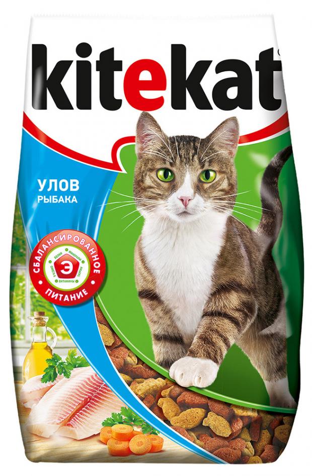 фото Сухой корм для кошек kitekat улов рыбака, 1,9 кг