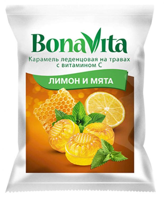 Леденцы Bona Vita лимон и мята, 60 г