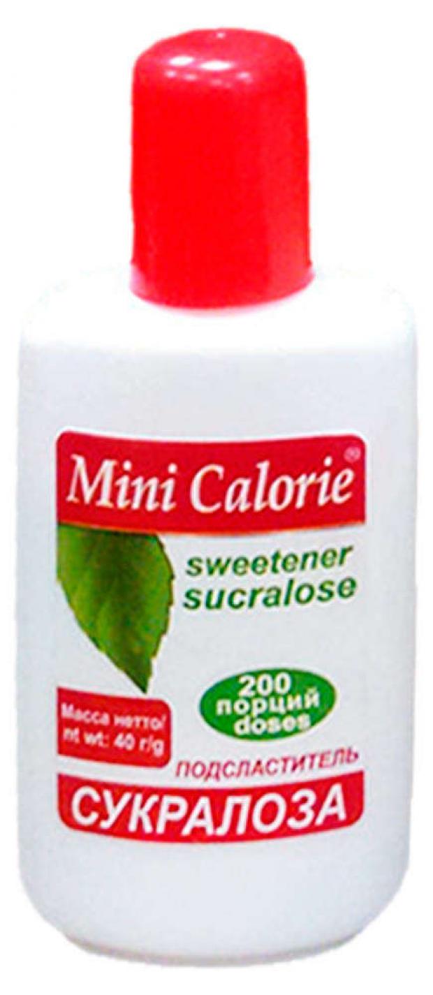 фото Подсластитель mini calorie сукралоза, 200х40 г