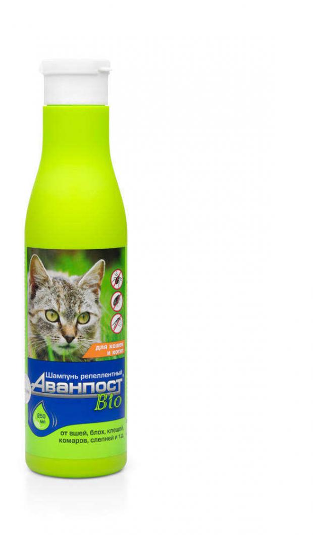 фото Шампунь для кошек veda аванпост репеллентный био, 250 мл