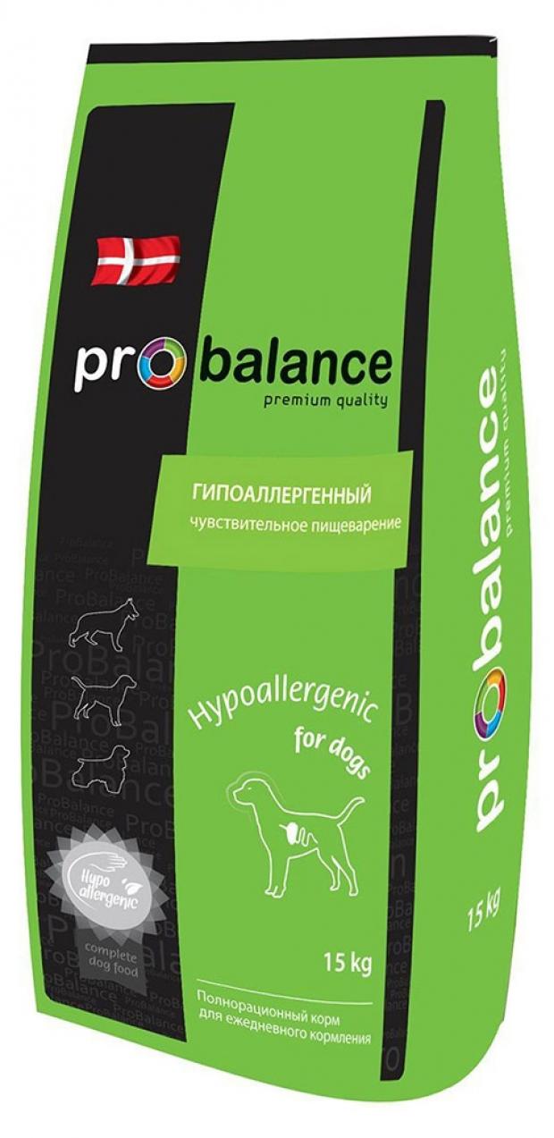 фото Корм для собак probalance hypoallergenic сухой, 15 кг