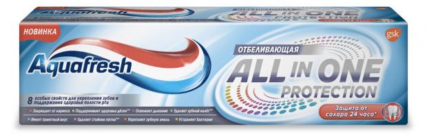 

Зубная паста Aquafresh All-in-One Whitening, 75 мл