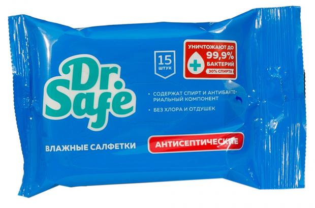 

Влажные салфетки Dr.Safe Без запаха, 15 шт