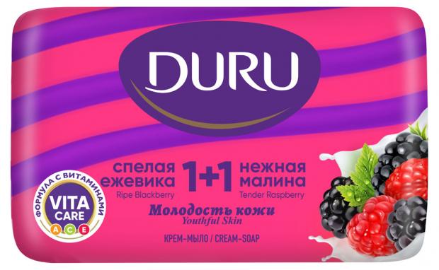 фото Мыло туалетное duru ежевика малина, 80 г