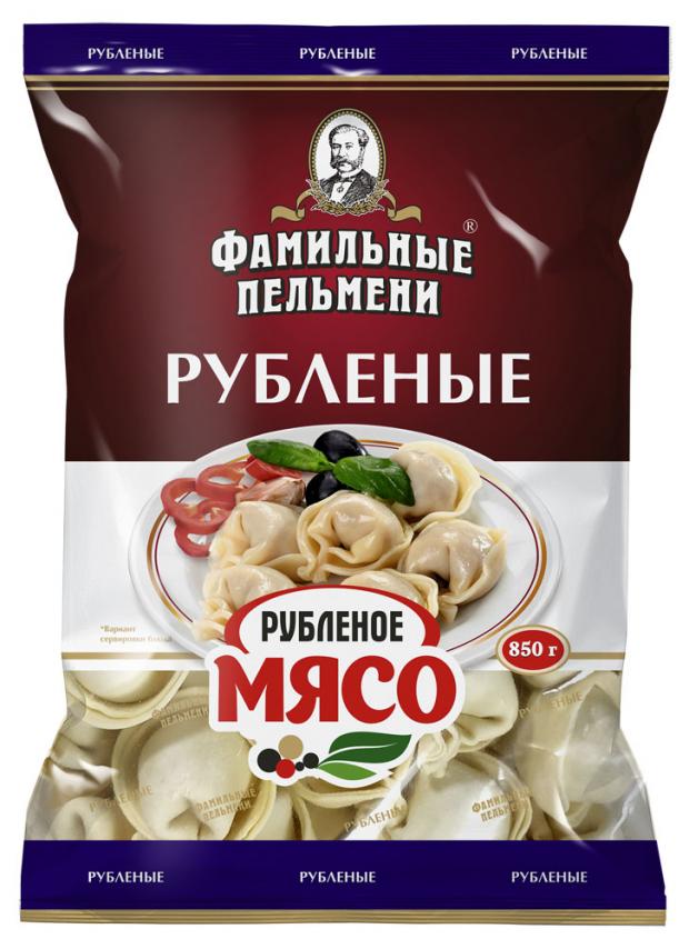 

Пельмени «Фамильные колбасы» Рубленые с рубленым мясом, 850 г