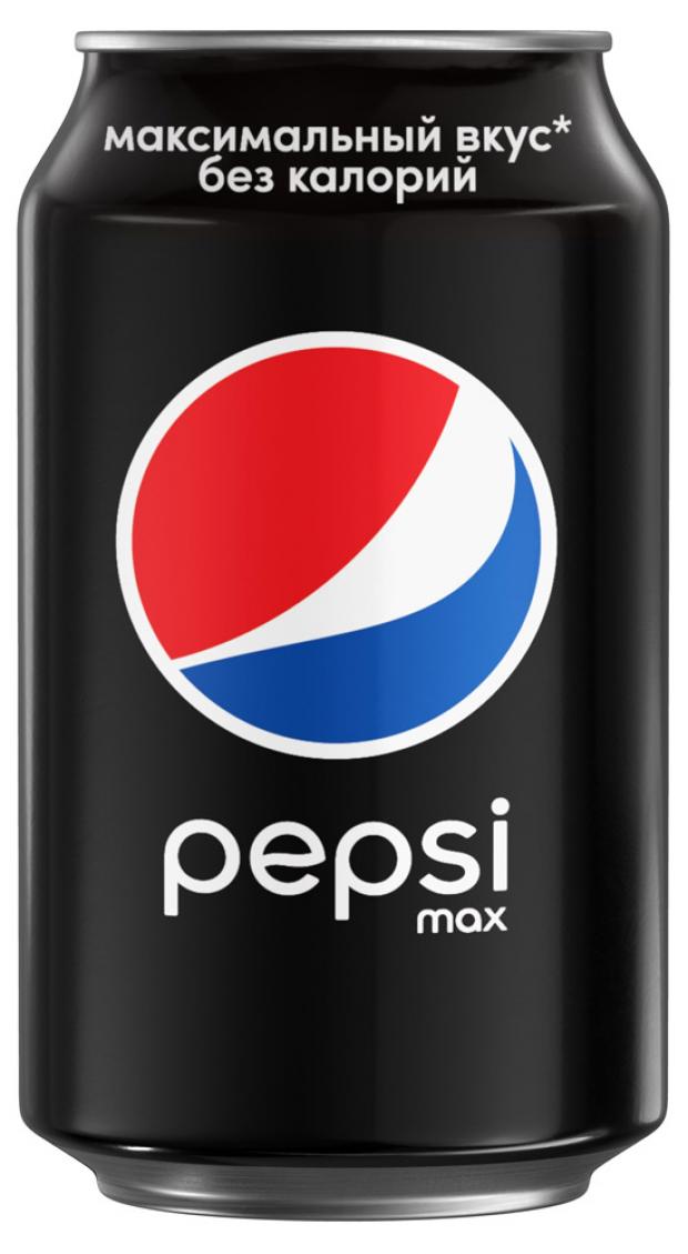 фото Напиток газированный pepsi max black, 330 мл