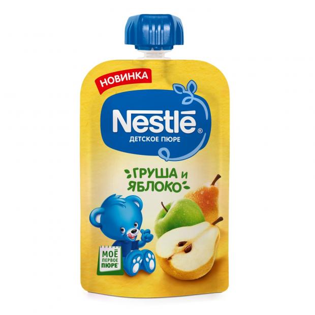 

Пюре Nestle груша-яблоко с 5 мес., 90 г