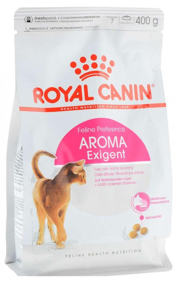 фото Сухой корм для кошек привередливых к аромату продукта royal canin exigent 33 aromatic attraction, 400 г