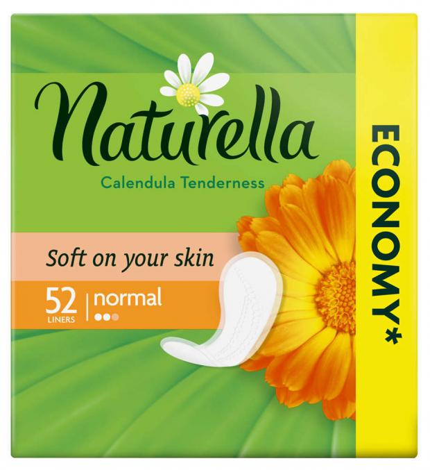 

Прокладки ежедневные Naturella Normal Calendula, 52 шт