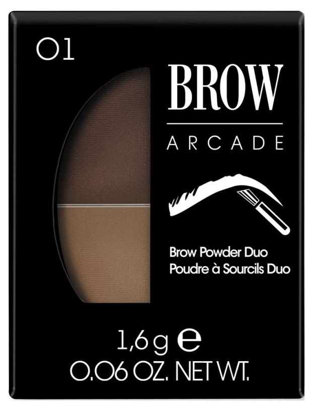 фото Тени для бровей vivienne sabo brow arcade двойные тон 01, 1 шт